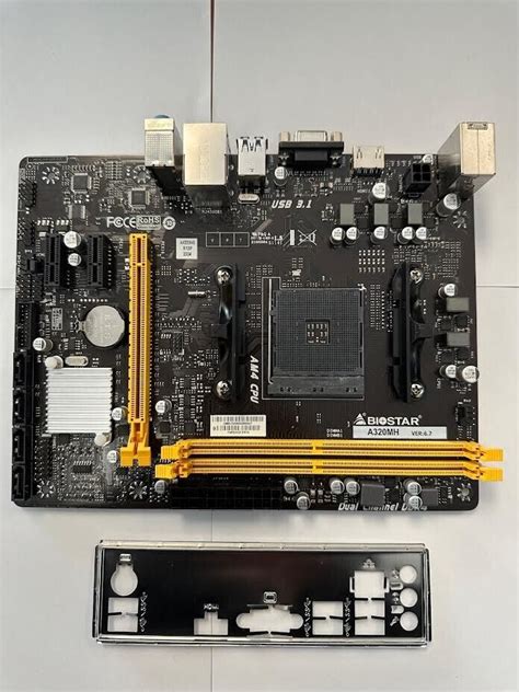 Biostar A320mh Motherboard Refurbished