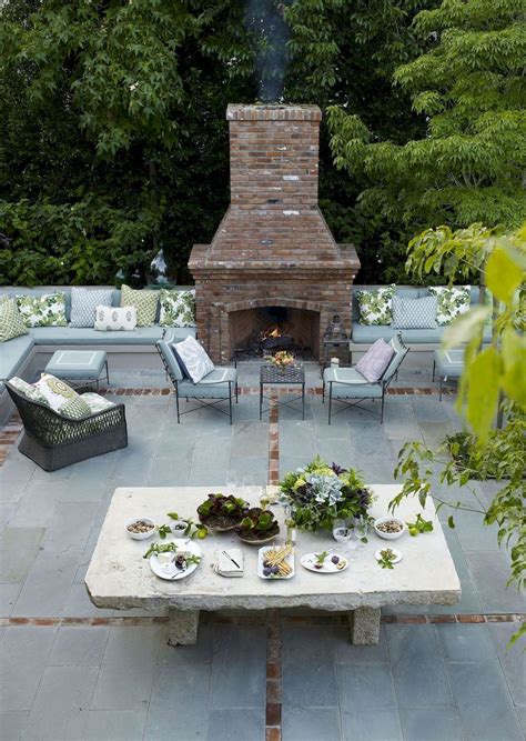 Cool Ultimate Backyard Fireplace Sets The Outdoor Scene Hometoz