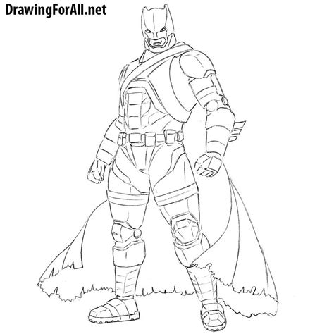 The 27 best batman artists. How to Draw Armored Batman | Drawingforall.net