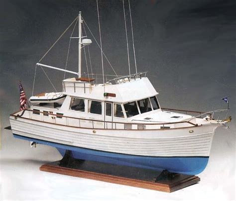 Grand Banks 46 Schooner Model Boats Model Ships Boat Building