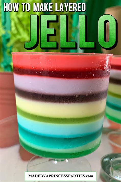 How To Make Layered Rainbow Jello With Condensed Milk Recipe
