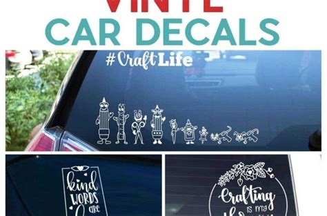 Vinyl Car Decals Quick And Easy To Make Your Own Car Decals Vinyl