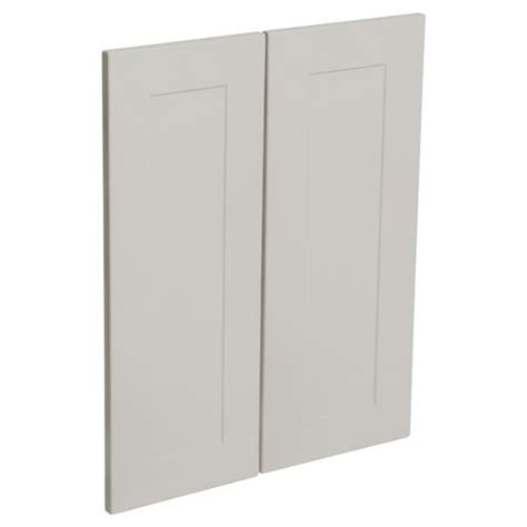 Kaboodle Cremasala Alpine Corner Wall Cabinet Doors 2 Pack Bunnings