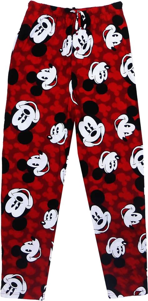 Disney Mens All Over Mickey Mouse Pajama Pant At Amazon Mens Clothing