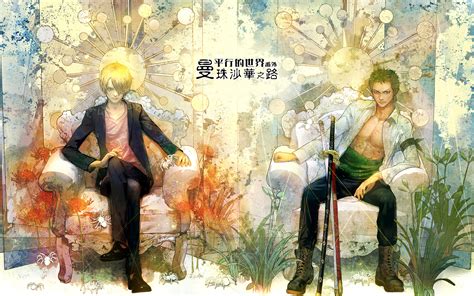 Find the best roronoa zoro wallpapers on wallpapertag. Zoro and Sanji Full HD Wallpaper and Background Image ...