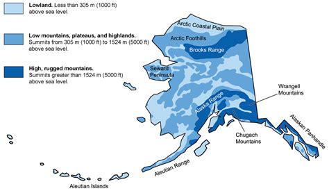 Topography Of Alaska — Earthhome