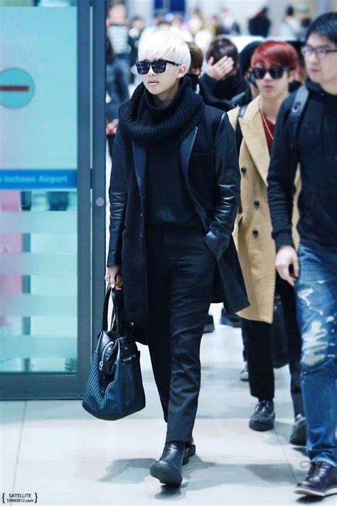 Bts Members All Black Airport Fashion Korean Fashion Amino