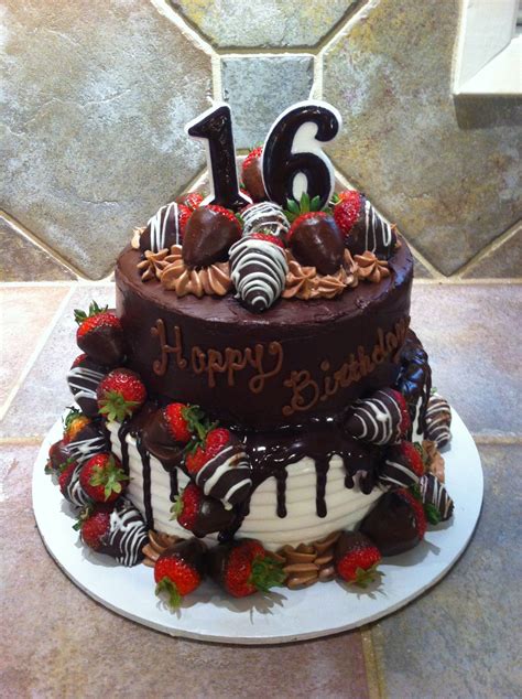 Strawberry birthday cake, Birthday cake for boyfriend, Cake for boyfriend