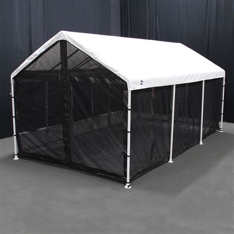 Diameter fixed leg canopy to an enclosed shelter in minutes. King Canopy Canopy Screen Room - 10x20 - Accessory