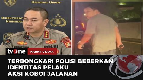 Pelaku Aksi Koboi Jalanan Di Exit Tol Tomang Ganti Pelat Nomor Polri
