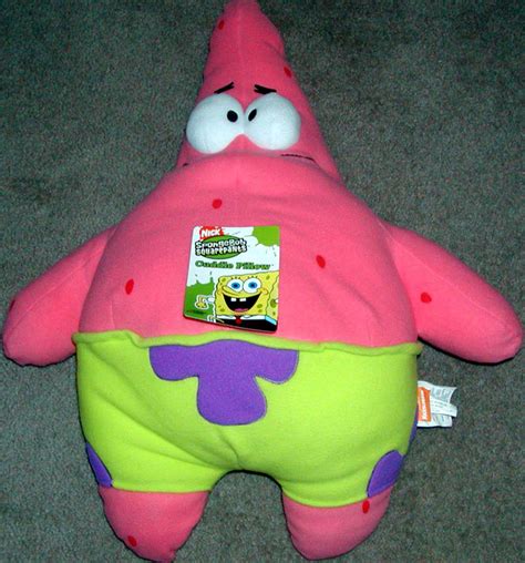 Patrick Star Plush Cuddle Pillow 26 Inches Tall Spongebob