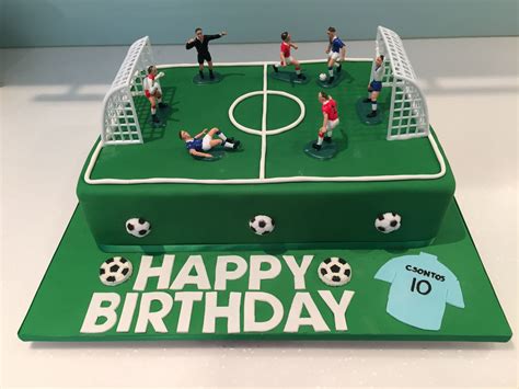 Soccer Field Soccer Birthday Cakes Football Cake Fondant Cakes Birthday