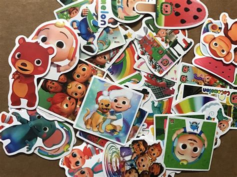 Cocomelon Waterproof Stickers/ Stickers for Kids | Etsy