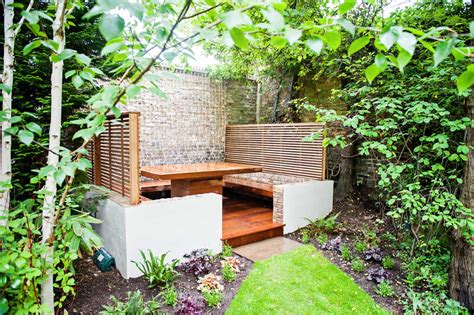 The words 'secret garden' is known as an imaginative place to hide from a crowded place in your house. Banquette Dining Area Maida Vale, outdoot dining and ...