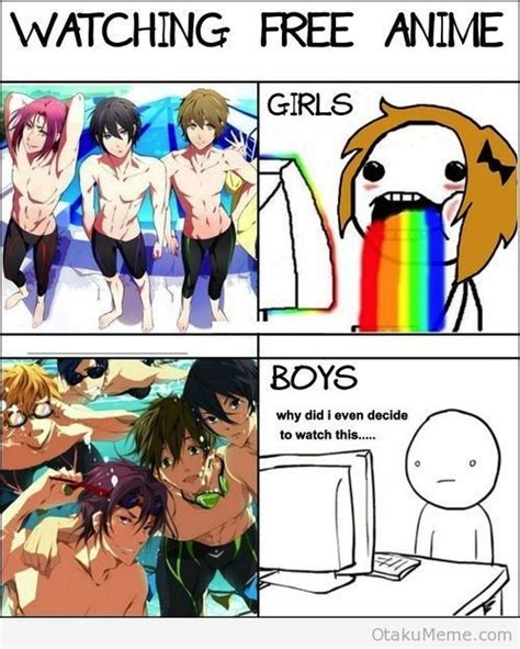 Otaku Meme Anime And Cosplay Memes Boys Vs Girls Anime Memes Funny Anime Funny Anime Memes