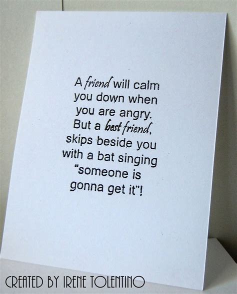 Relax Make A Card Best Friend Card