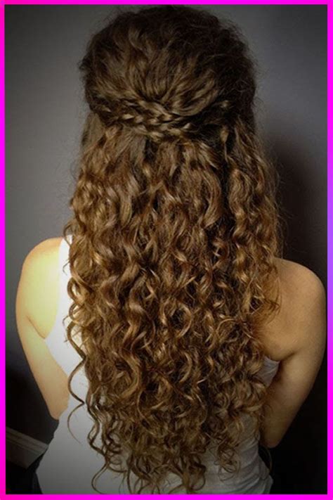 Out Of This World Curly Hair Half Up Hairstyles Different For Your