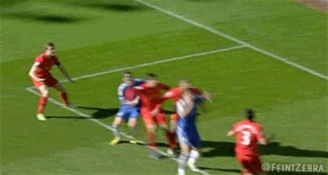 Mereka melakukan protes menuntut mundurnya keluarga glazer dari. GIF It: Luis Suarez concedes a penalty with a handball ...