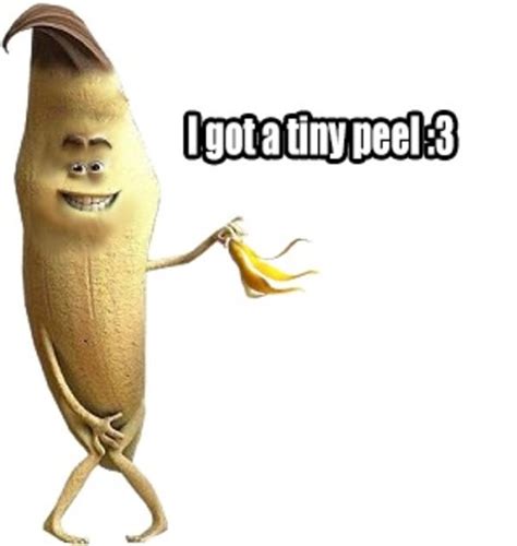 Tinypeel Naked Banana Know Your Meme