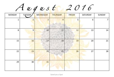 Monday, september 11, 2017 (runs throughout the semester). Free downloadable Academic Calendar 2016-2017 | Academic ...