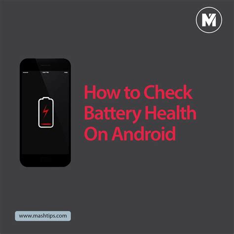 How To Check Battery Health On Android Android Android Battery