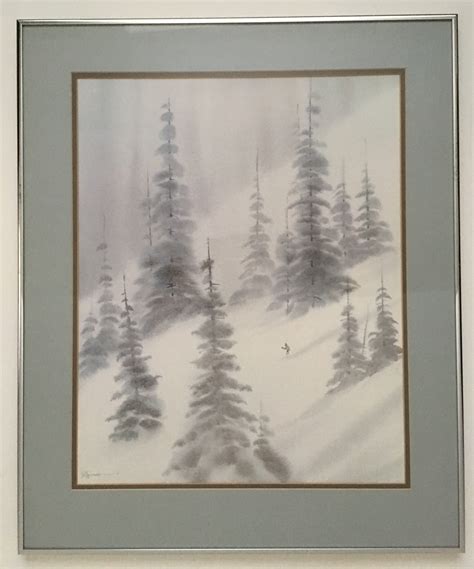 Bill Alexander Lot 329 Sold Unique Ski Art