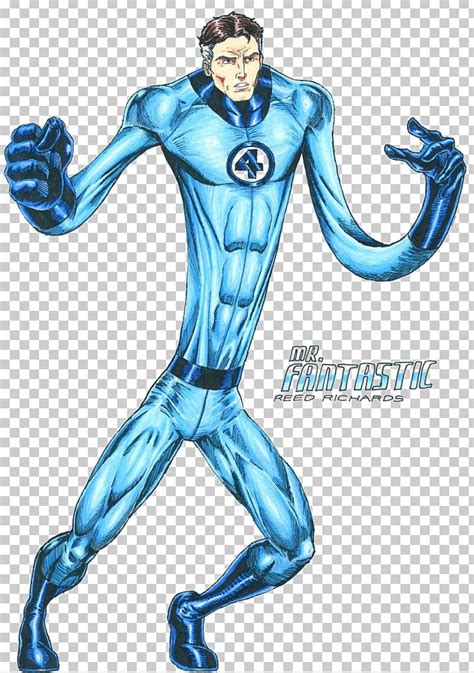 Mister Fantastic Human Torch Marvel Avengers Alliance Venom Comics Png