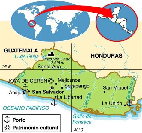 El Salvador Aspectos Geográficos E Socioeconômicos De El Salvador