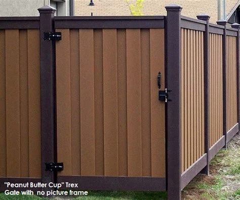 Here are our 25 simple and best gate designs + their gates are a must for any type of property. Combining Colors for a Unique Look - Trex Fencing, the ...