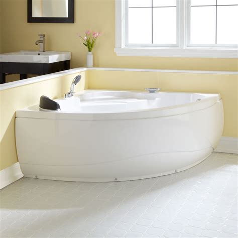 52 Angelique Freestanding Acrylic Corner Tub Corner Tub Corner Tub