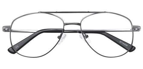 Dwight Aviator Prescription Glasses Gray Men S Eyeglasses Payne Glasses