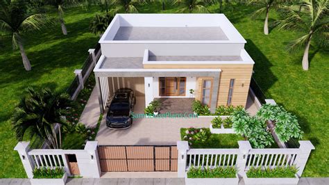 36x36 House Design Plan 3 Bedrooms 11x11 Meter Pdf Full Plan