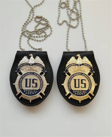 Dea Special Agent Badge Replica Badge Police Badge For Cosplay