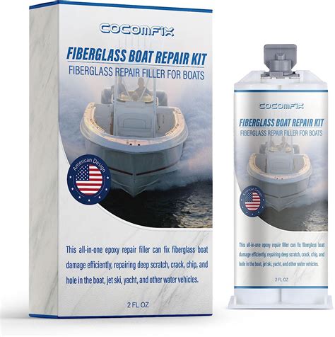Cocomfix Marine Fiberglass Repair Kit White Amazonca Sports