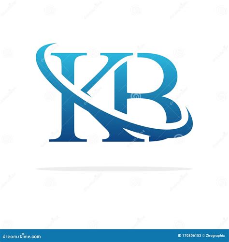 Creative Kb Logo Icon Design Stock Vector Illustration Of Simple