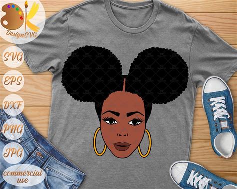 Black Woman Svg Afro Woman Svg Black Girl Magic Svg Afro Etsy Afro