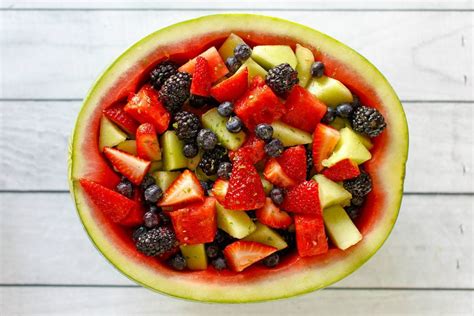 Liquored Up Watermelon Fruit Bowl Recipe Girl