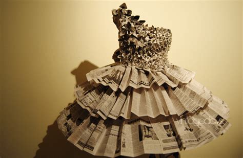 26 Amazing Paper Dresses Collection Paper Clothing Ideas
