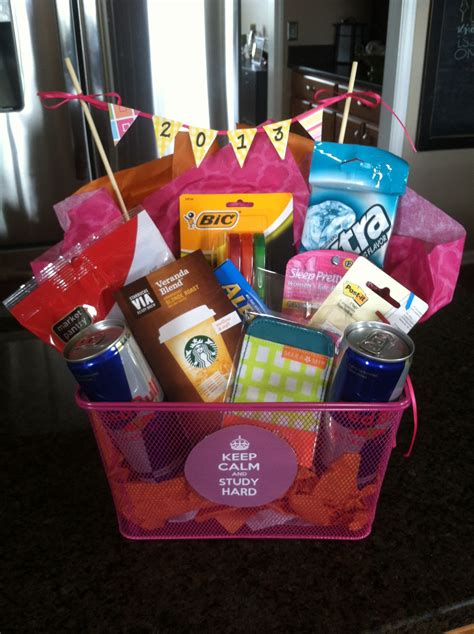Maybe you would like to learn more about one of these? Graduation gift basket What all students need :( | gifting ...