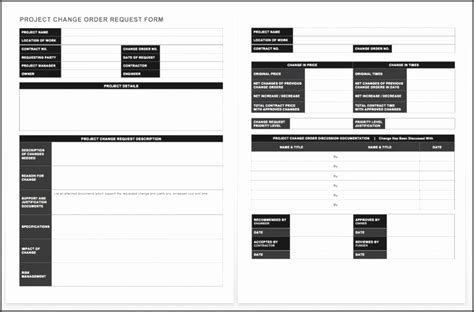 project request form template word sampletemplatess