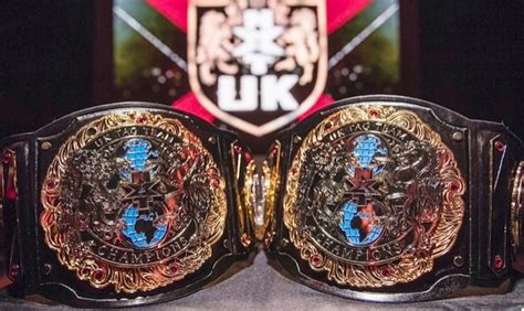 Wwe Unveiled The New Nxt Uk Tag Team Championship Belts