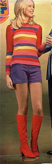 1970 Hot Pants And Boots No Matter The Weather Where I Lived It Was
