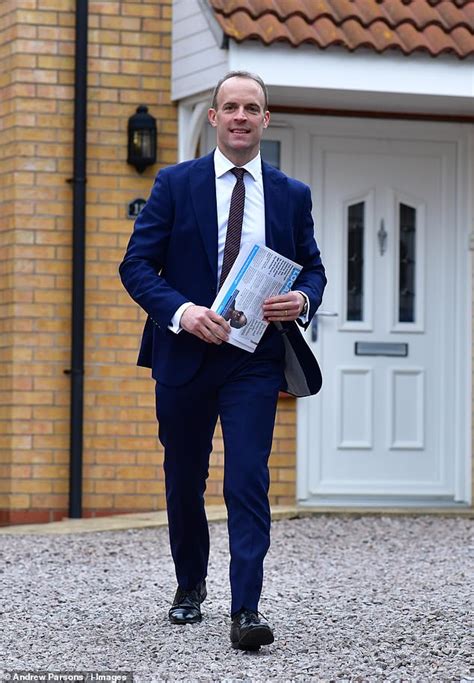 Dominic Raab Speaks To The Mail On Sunday As He Officially Enters The
