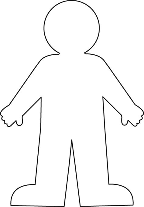 Woman Body Outline Clipart Clipground