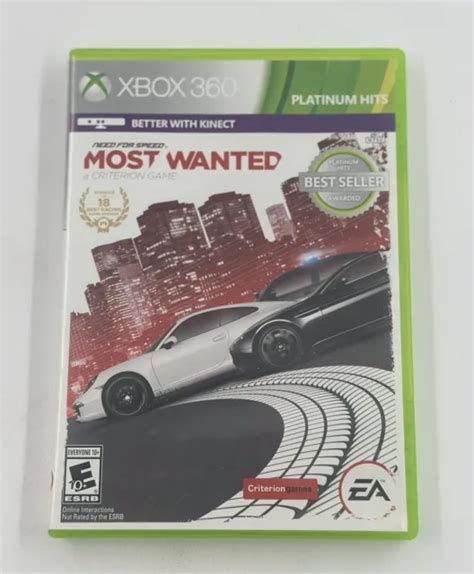 Need For Speed Most Wanted Limited Edition Microsoft Xbox Nfs Picclick