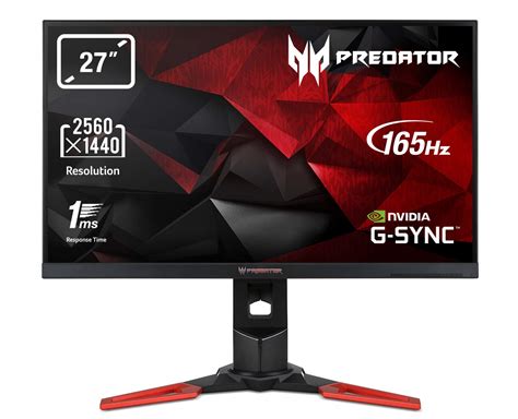 Buy Acer Predator Xb271huabmiprz 27 Inch Wqhd Gaming Monitor Black Tn