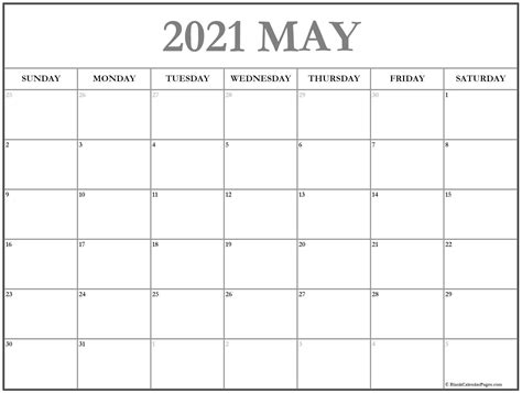 Free printable 2021 calendar with uk holidays. May 2021 calendar | free printable monthly calendars