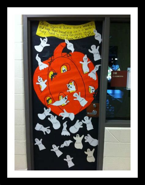 Halloween Door Decoration Idea Preschoolplanet
