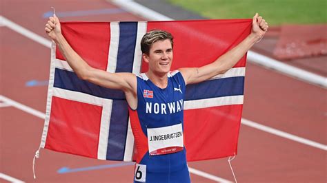 Norways Jakob Ingebrigtsen Sets Olympic Record In Wild 1500m Final