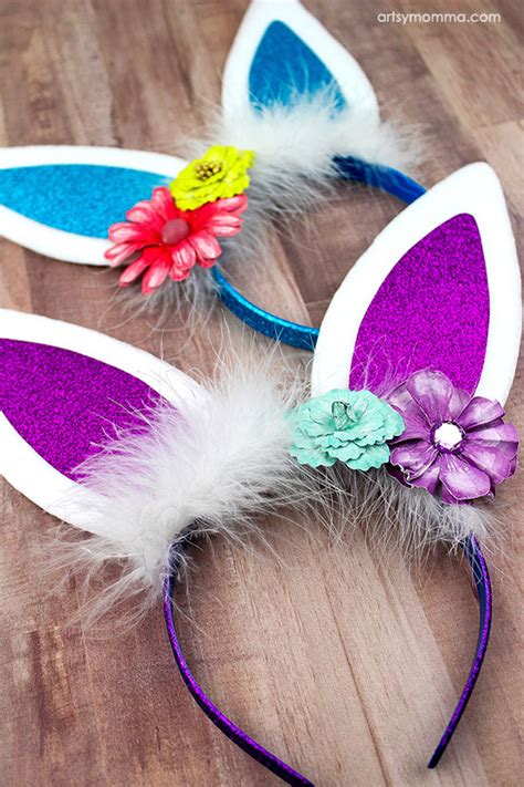 Diy Bunny Ears Headband Tutorial For Easter Or Spring